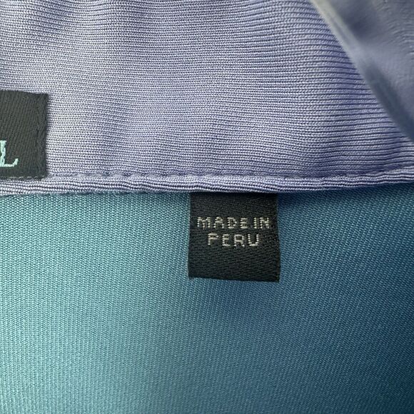 Greyson Shirt Mens XL Blue Purple Polo Performance Stretch Abstract Golf  Golfer - Picture 14 of 16